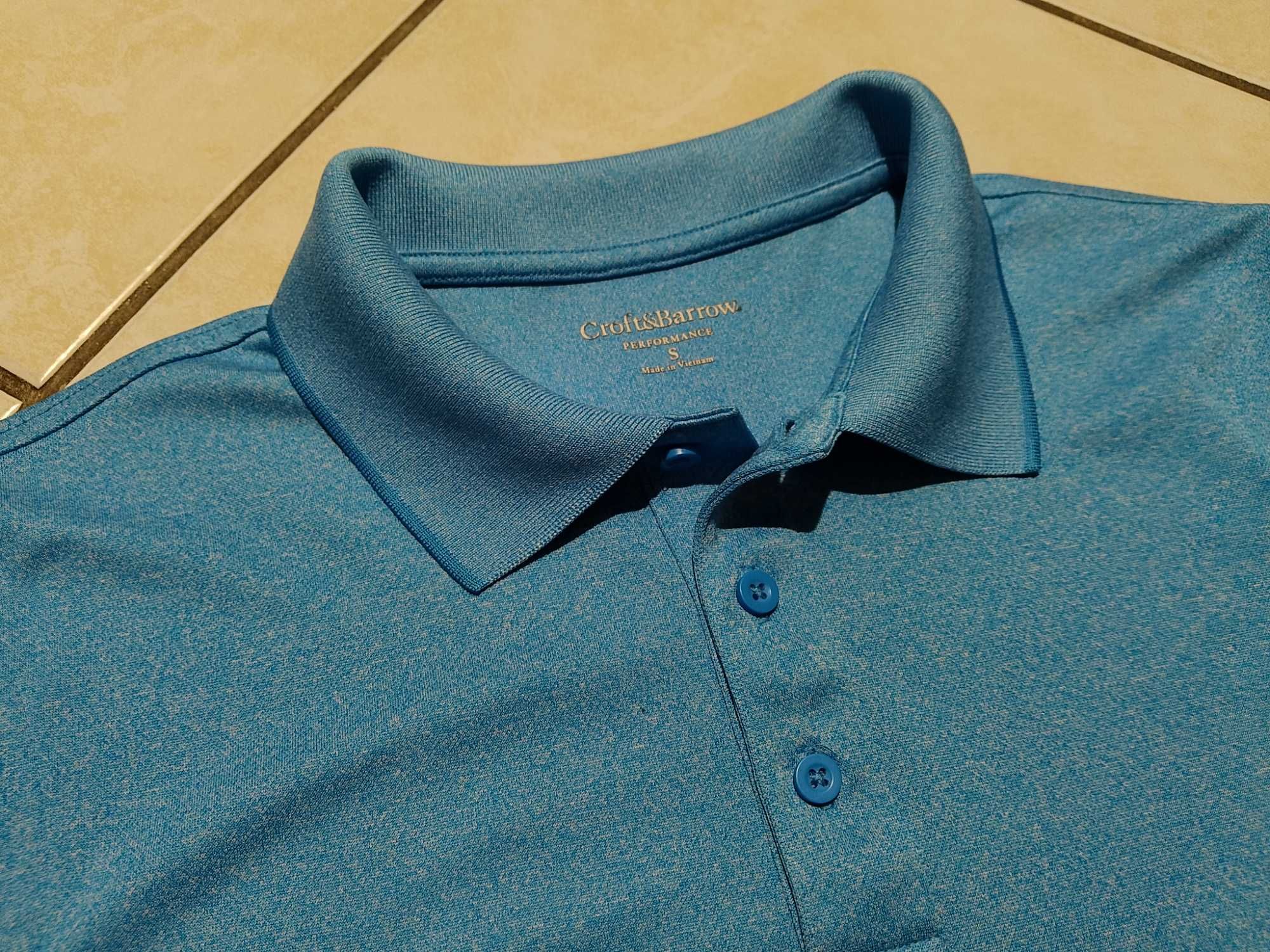 CROFT & BARROW USA - NOWA! Koszulka Polo Męska rozmiar S