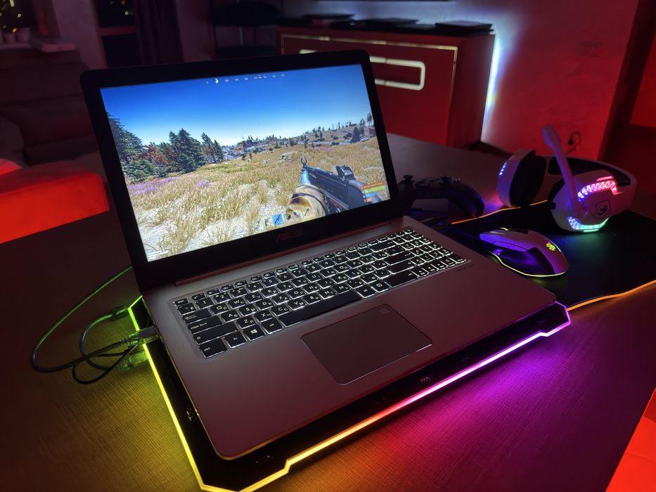 Игровой ноутбук Asus vivobook ігровий ноутбук + комплект девайсов
