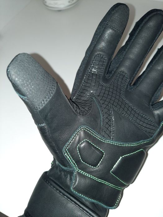 Luvas motard cano alto 3XL novas