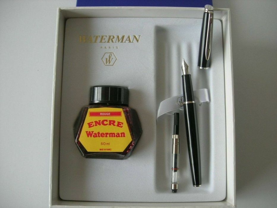 Waterman Conjunto Hemisphere Aparo Laque CT F