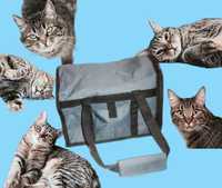 Переноска сумка для кота и собак тканевые
