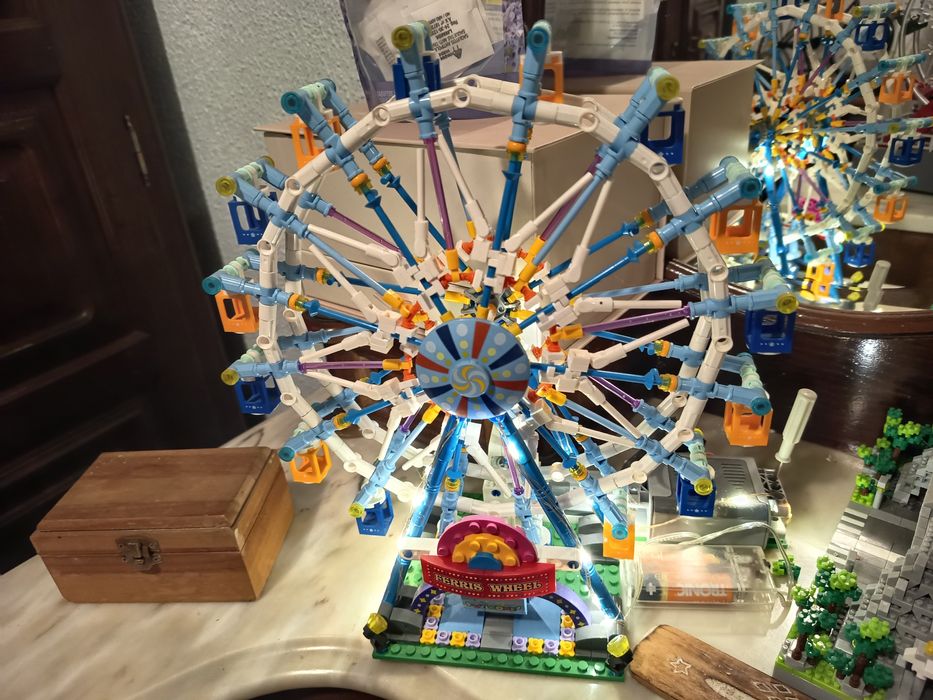 Roda Gigante com Led e andamento