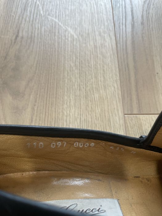 Vintage buty loafersy mokasyny Gucci z lat 80s 90s