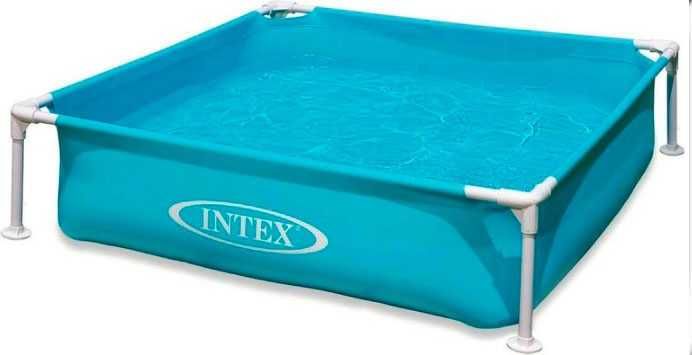 Каркасний басейн Intex, 122 х 122 х 30 см, блакитний
