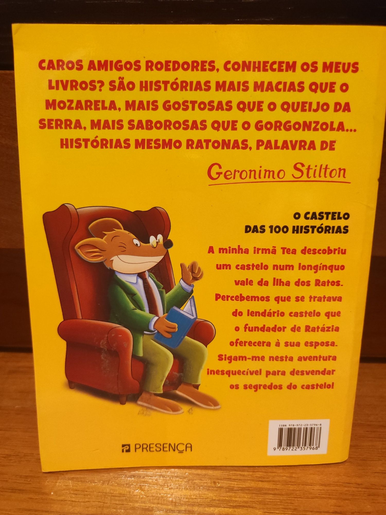 O castelo das 100 histórias Geronimo Stilton