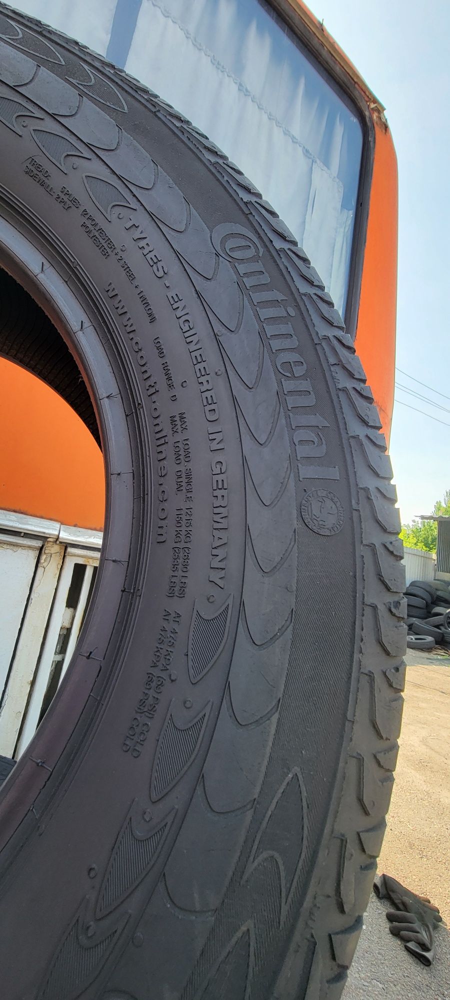 Автошины 235/65r16c резина Continental шины летние