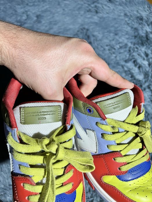 Sneakers Off-White Out Of Office Light Blue - Multicolor