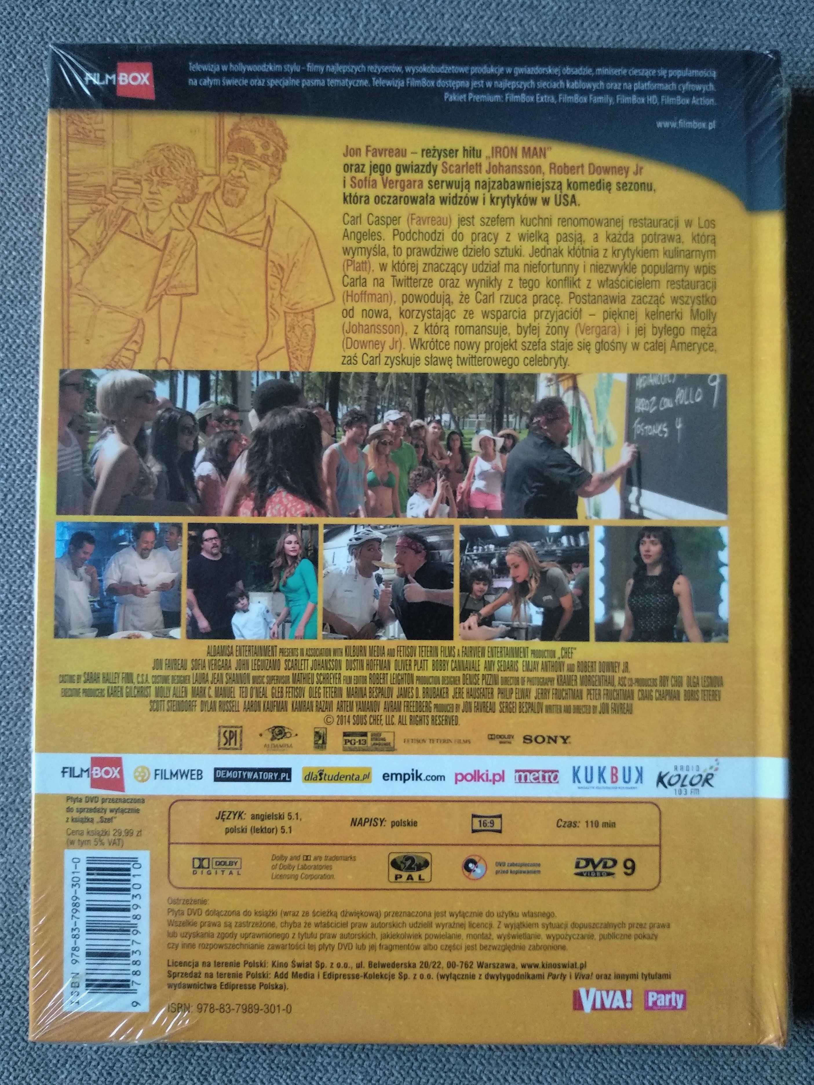 DVD z filmem "Szef" Jon Favreau