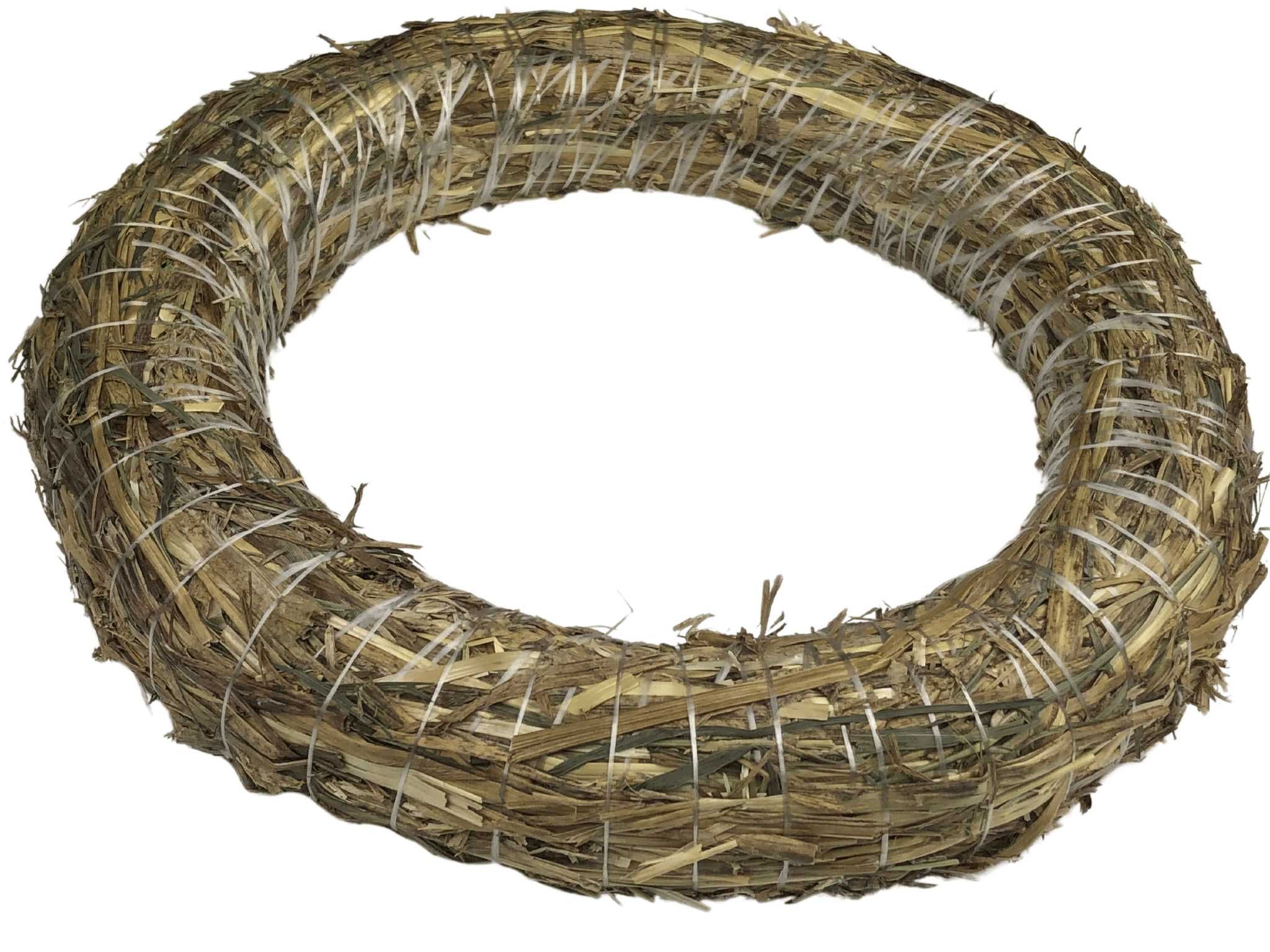 Wianek ze słomy 30 cm