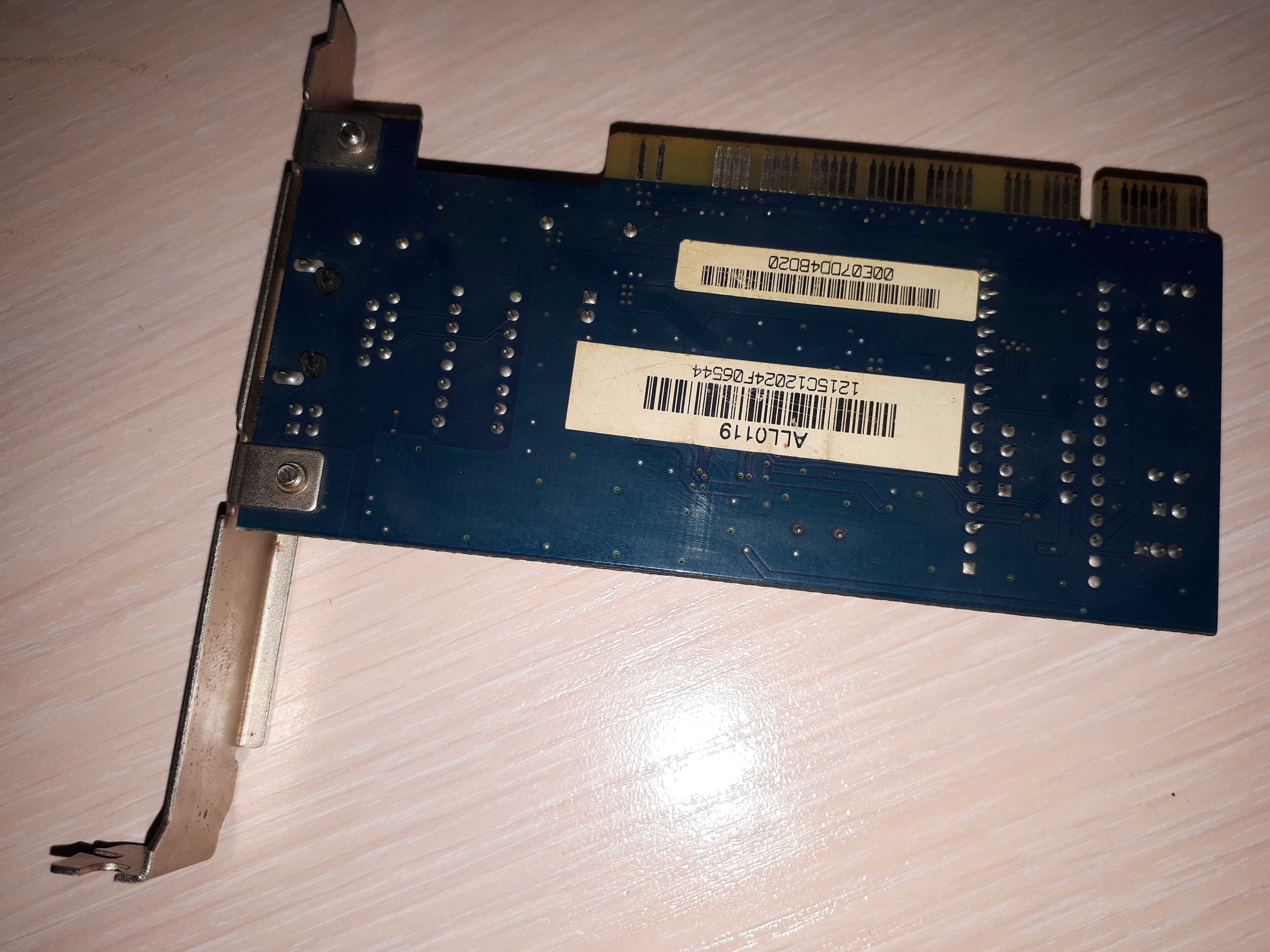 Сетевой адаптер ALLNET ALL0119 Ethernet PCI 10/100Mb card рабочая!