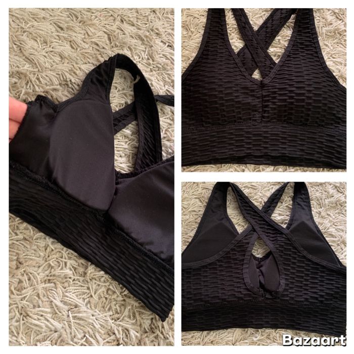 Текстурований спортивний комплект з пуш-ап ефектом