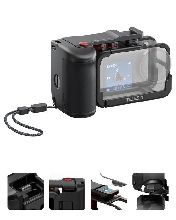 TELESIN StreetGrip Kit DJI Action 3-5