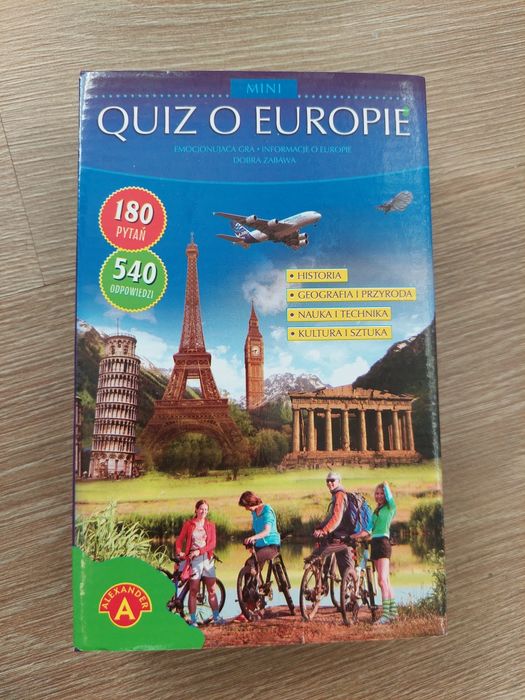 Gra planszowa Quiz o Europie