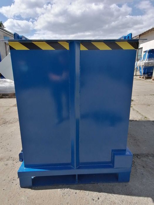 Kontener PMD 1500L Z Systemem Otwieranego Dna PRODUCENT