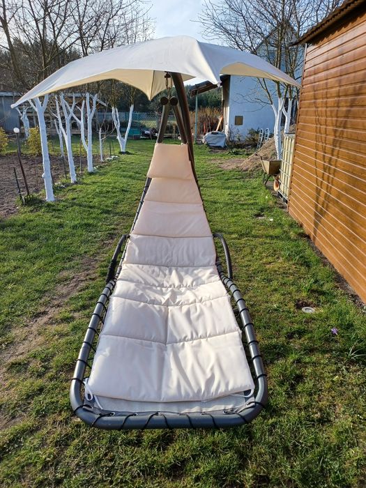 Hamak ogrodowy jak Nowy.