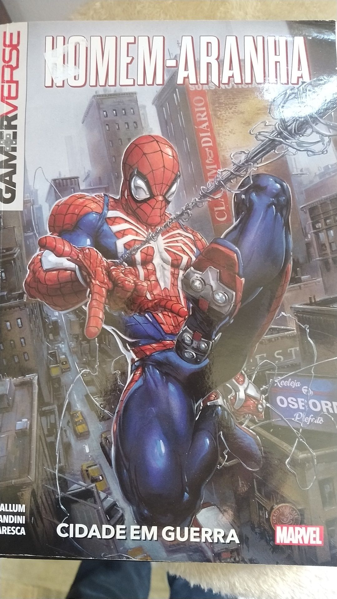 BD Homem-Aranha Marvel