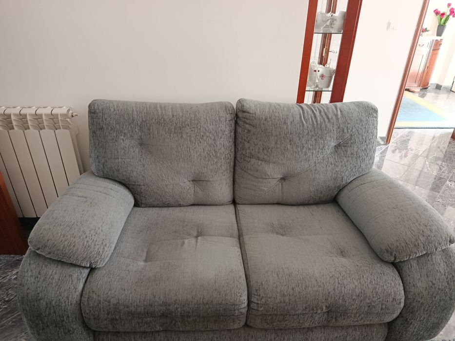 Dois Sofás de Sala Azuis