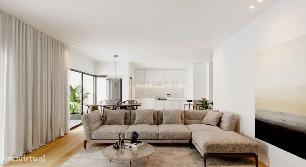 Excelente Apartamento T1 NOVO na Praia da Pedra do Ouro