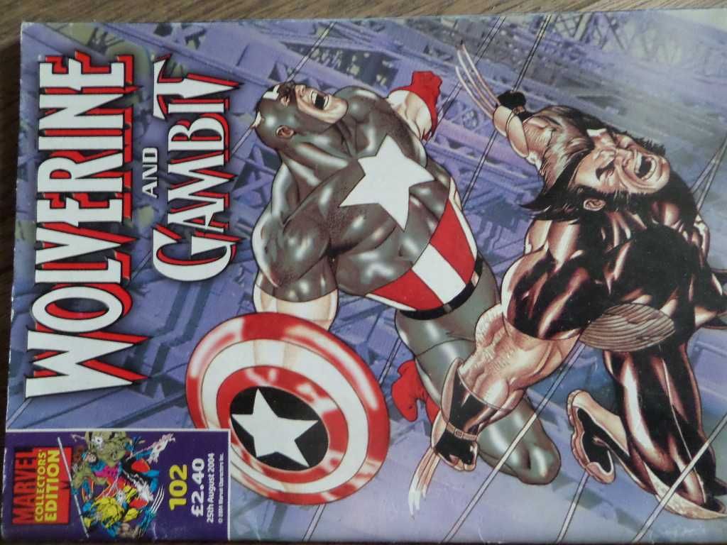 Wolverine and Gambit komiks