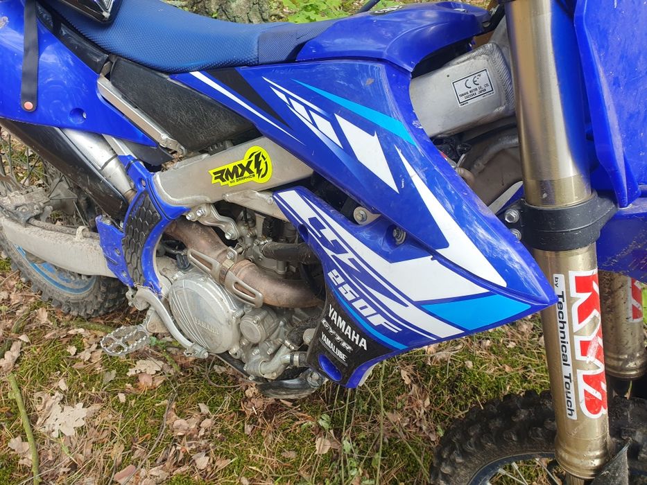 Yamaha yzf 250 Wi-Fi 2021r zamiana na auto