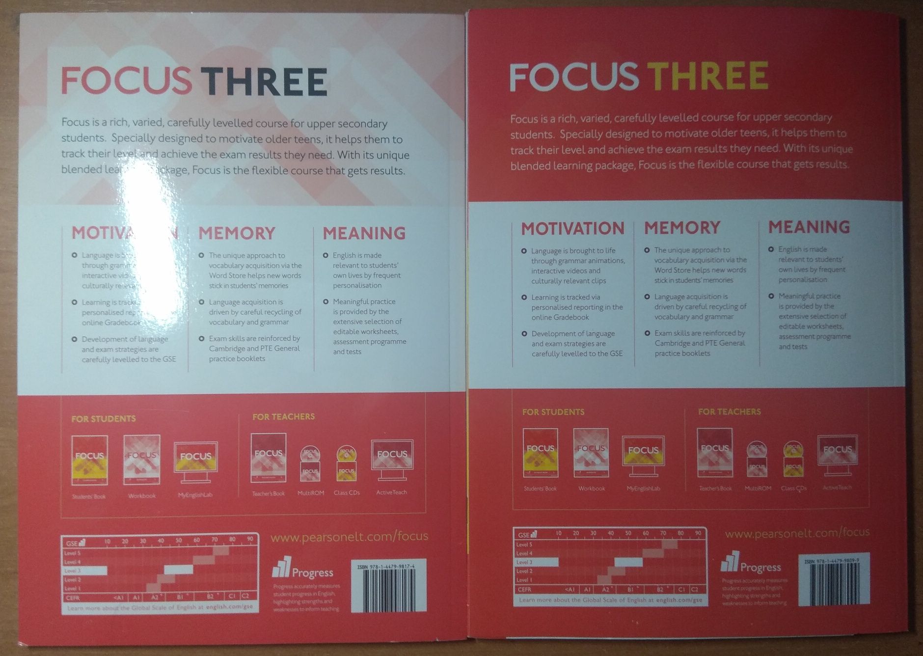 Набір підручників  Focus 3 Students' Book + Workbook оригінал