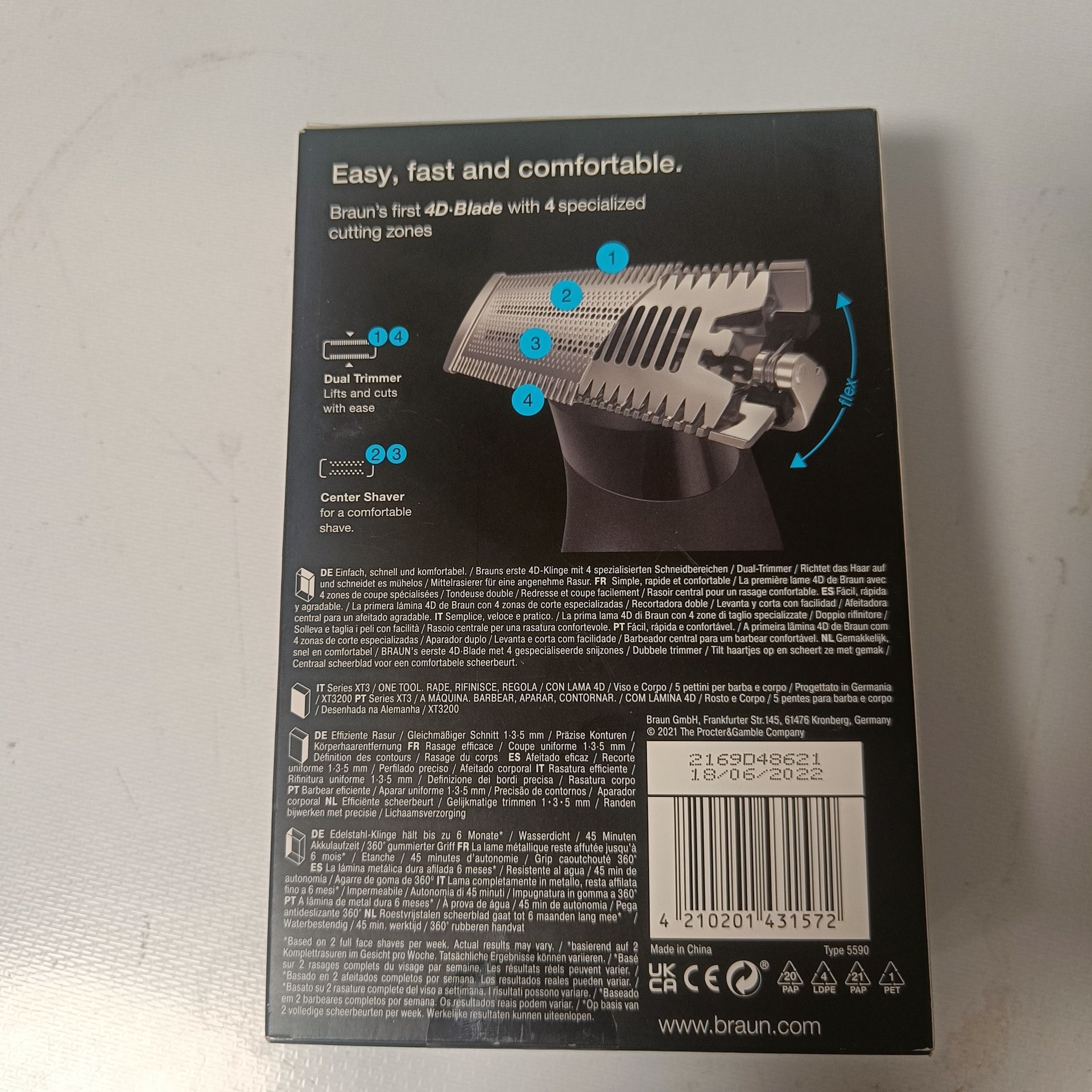 Braun XT3 maszynka golarka nowa