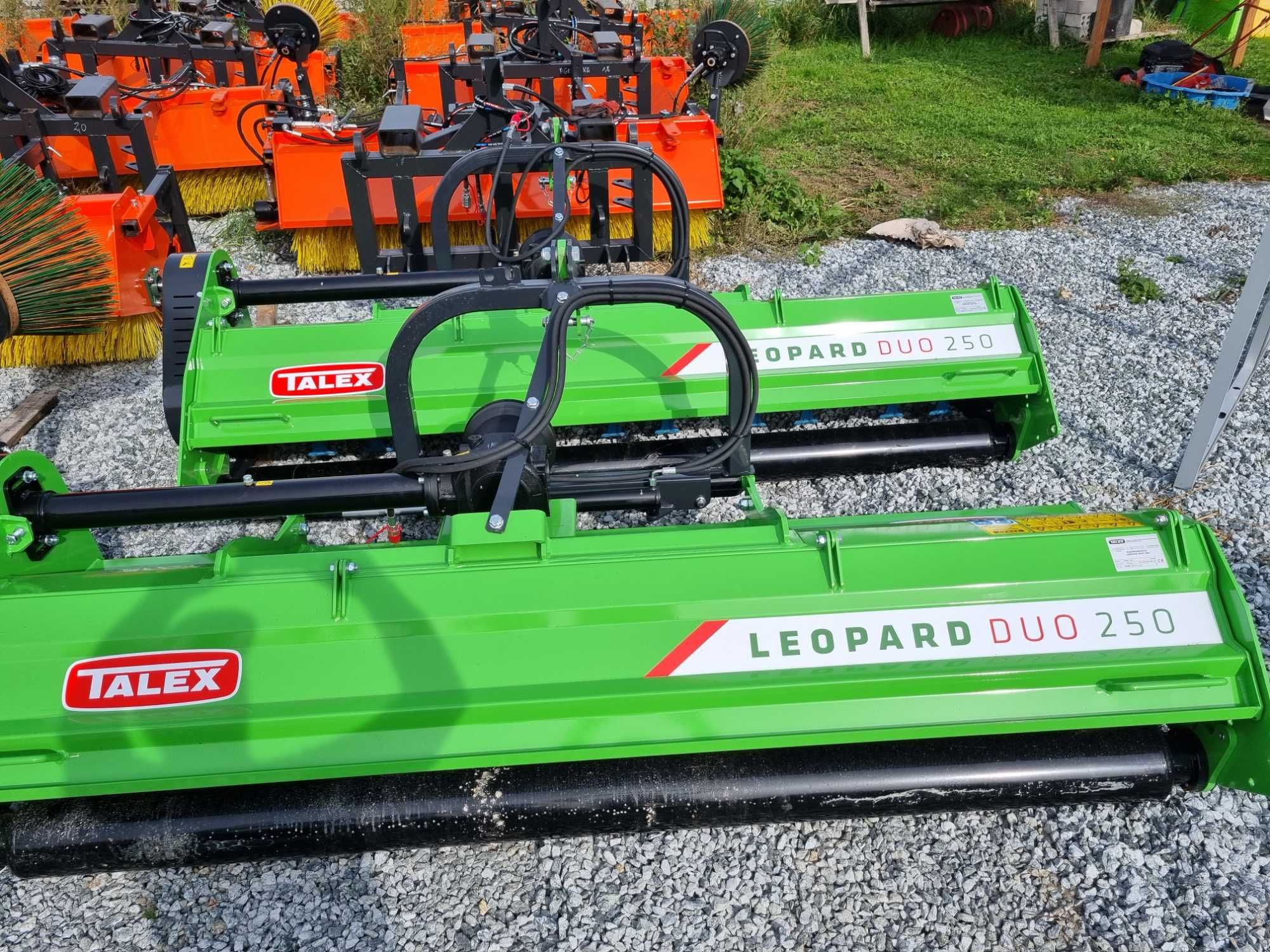 Kosiarka bijakowa Talex Leopard Duo 2.5m z przesuwem rozdrabniacz