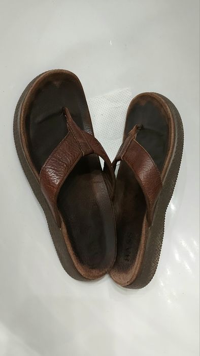 Вьетнамки шлёпанцы кожа ортопед