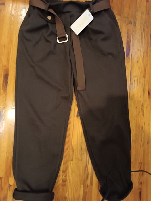 Spodnie damskie nowe kolor czekolada