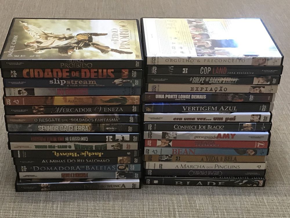 Selecção de DVD’s