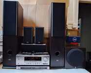 Kino domowe Yamaha RX-V461 + subwoofer SW012