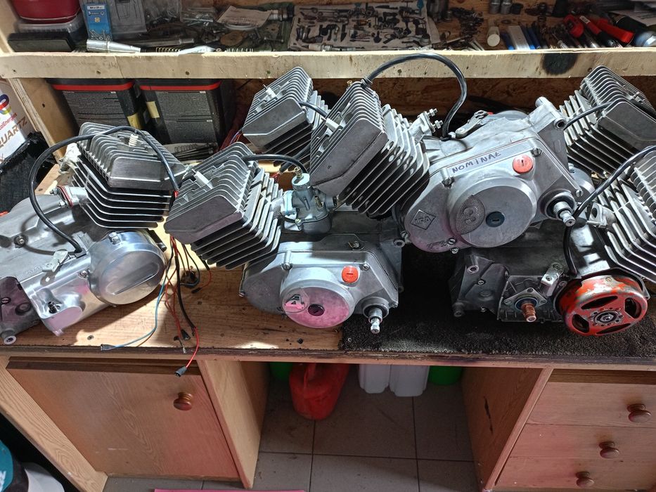 Silnik Simson S51 4 biegowy elektronik 6v