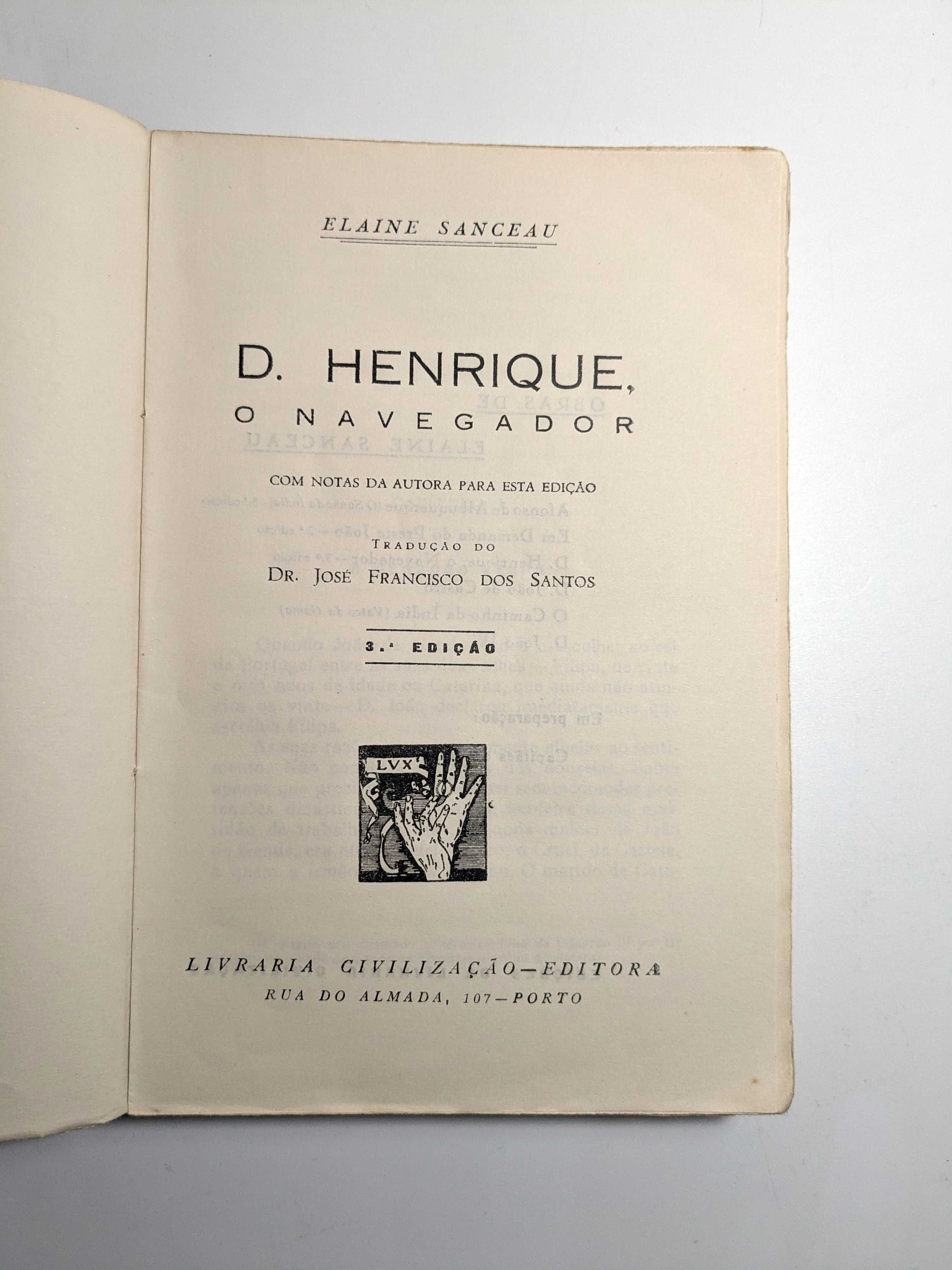 “D. Henrique, O Navegador” (Elaine Sanceau)