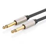 Kabel Ugreen AV128, 10639 mono TS jack 6,35mm / jack 6,35mm 3m - szary