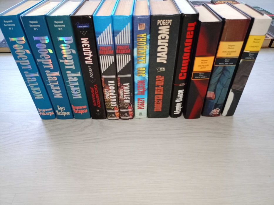 комплект Роберт Ладлэм 8кн,  Дэвид Моррелл 3кн, Дэн Симмонс, Гиффорд