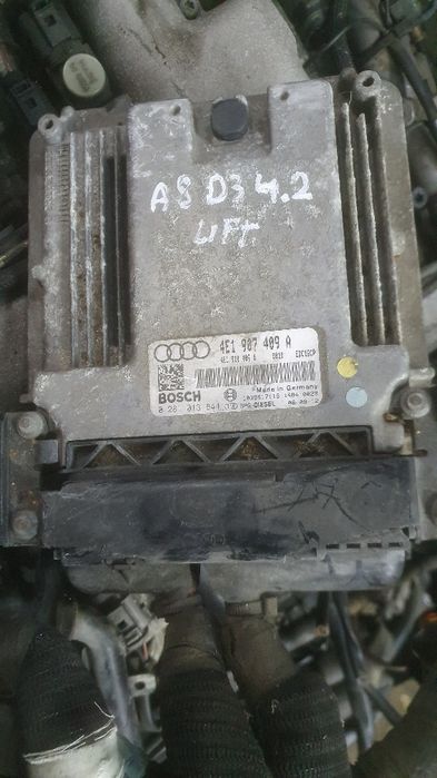 Audi A8 d3 4.2 Lift Sterownik Komputer Silnika 4E0.907.409A 100% OK Gw