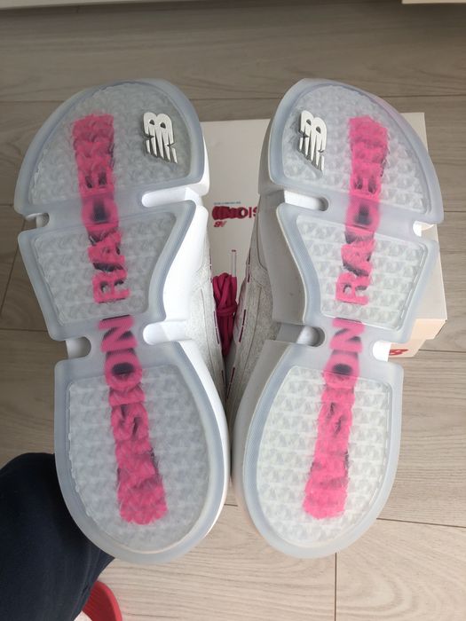 New Balance Vision Racer White Pink 46,5 EU