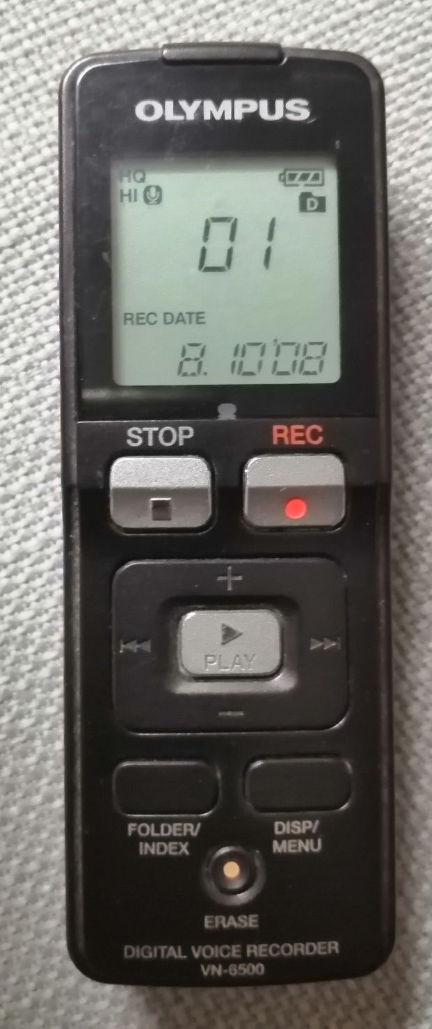 Mini gravador de voz digital, Olympus VN-6500