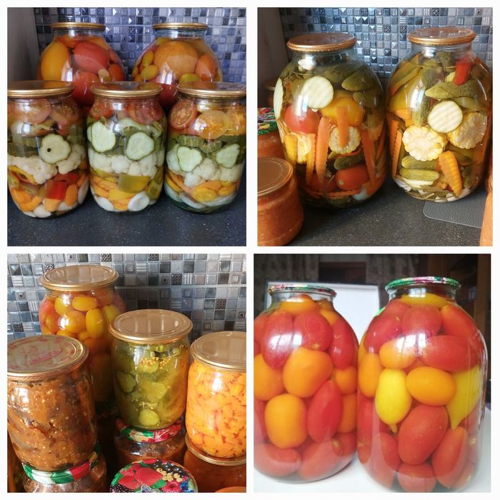 Консервація,лечо,баклажани,борщ.заправка,гриби,помідори,аджика