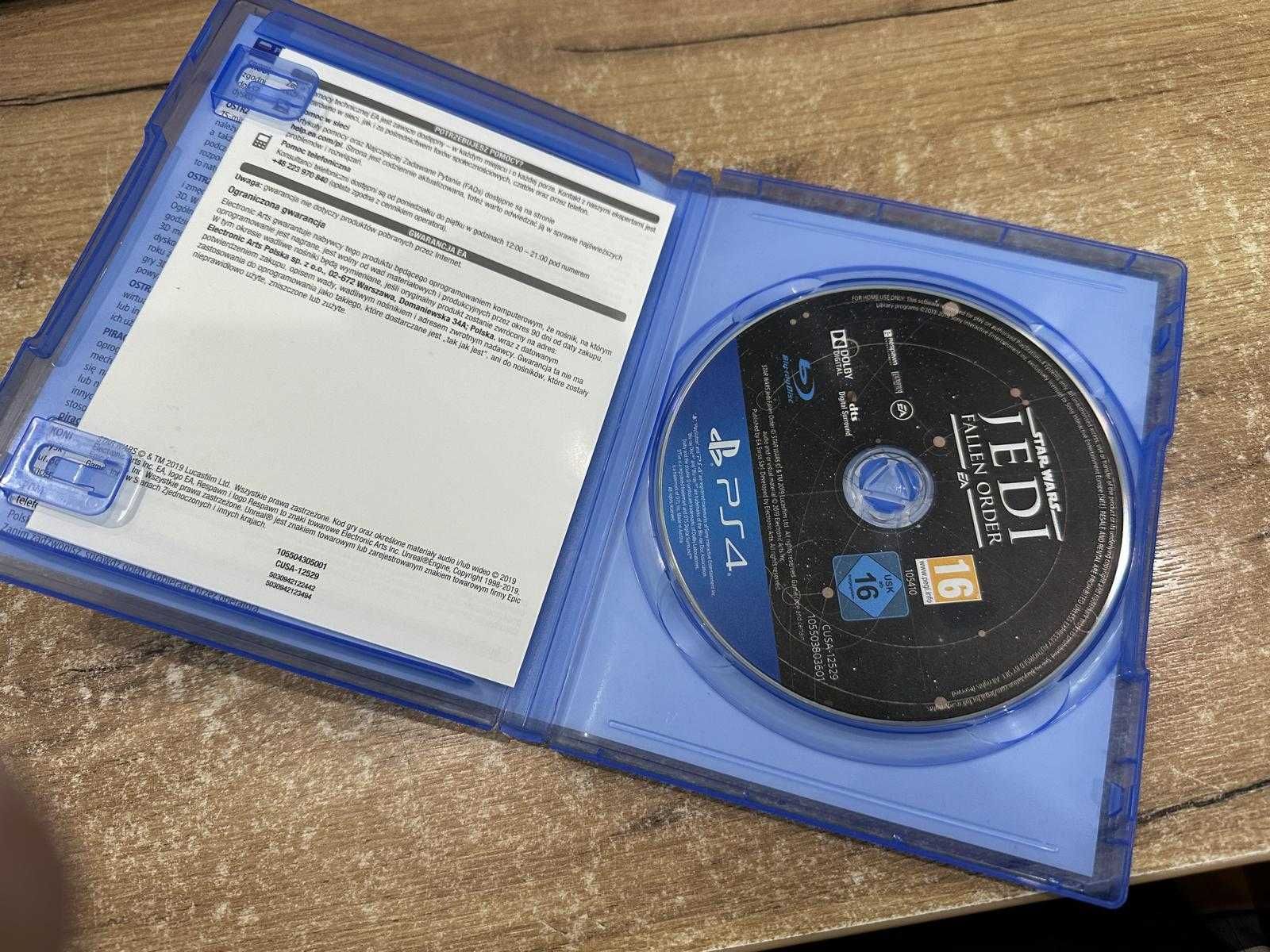 Gra Star Wars JEDI UPADŁY ZAKON PS4 Pudełko