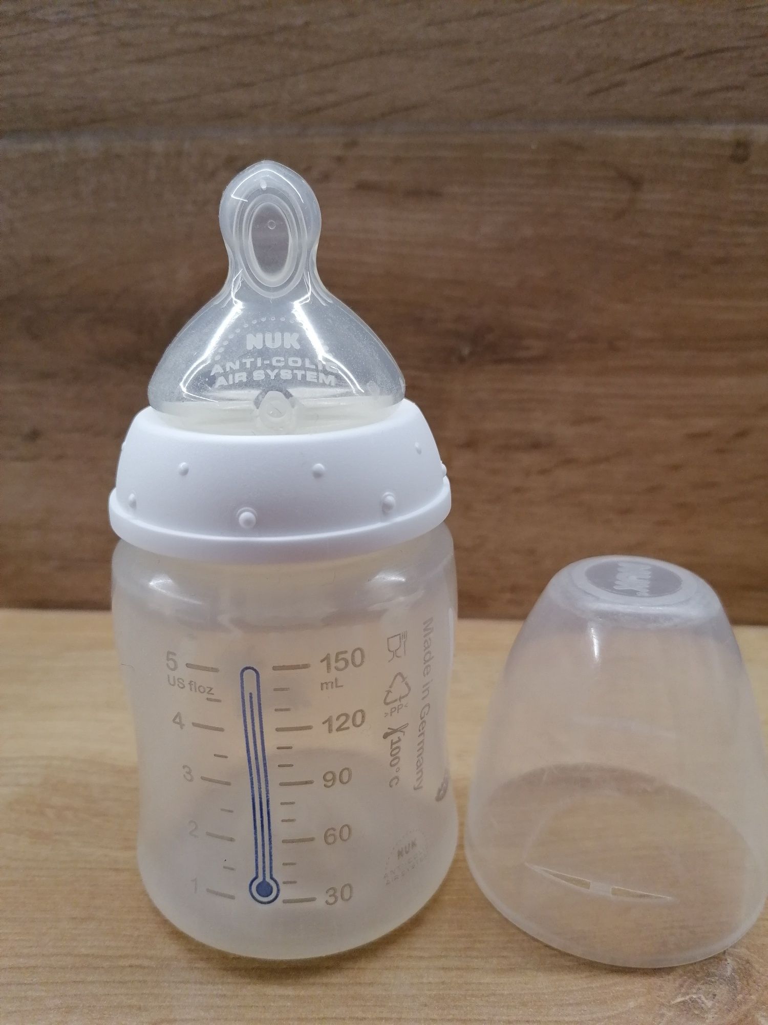 Пляшки для годування Nuk р. S 0-6міс та р. M 6-18міс, поїльник babylov