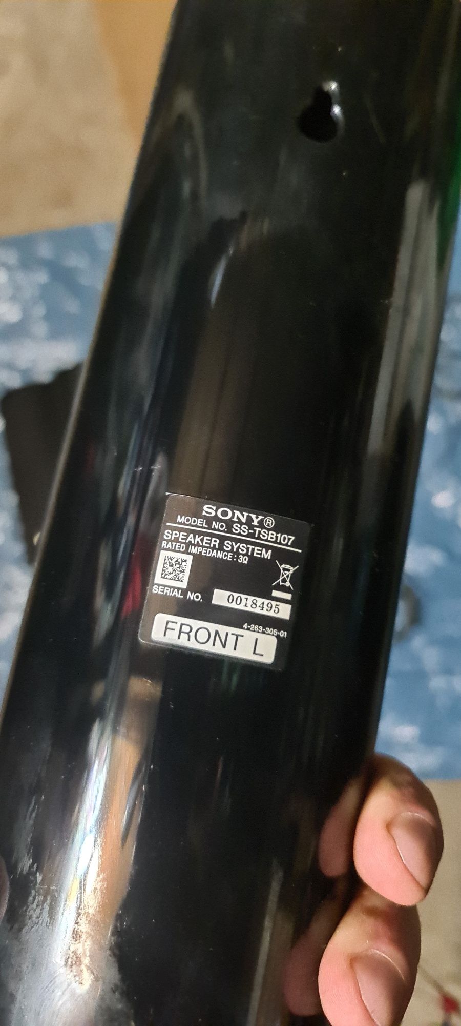 Kino domowe SONY 5+ subwoofer okablowanie