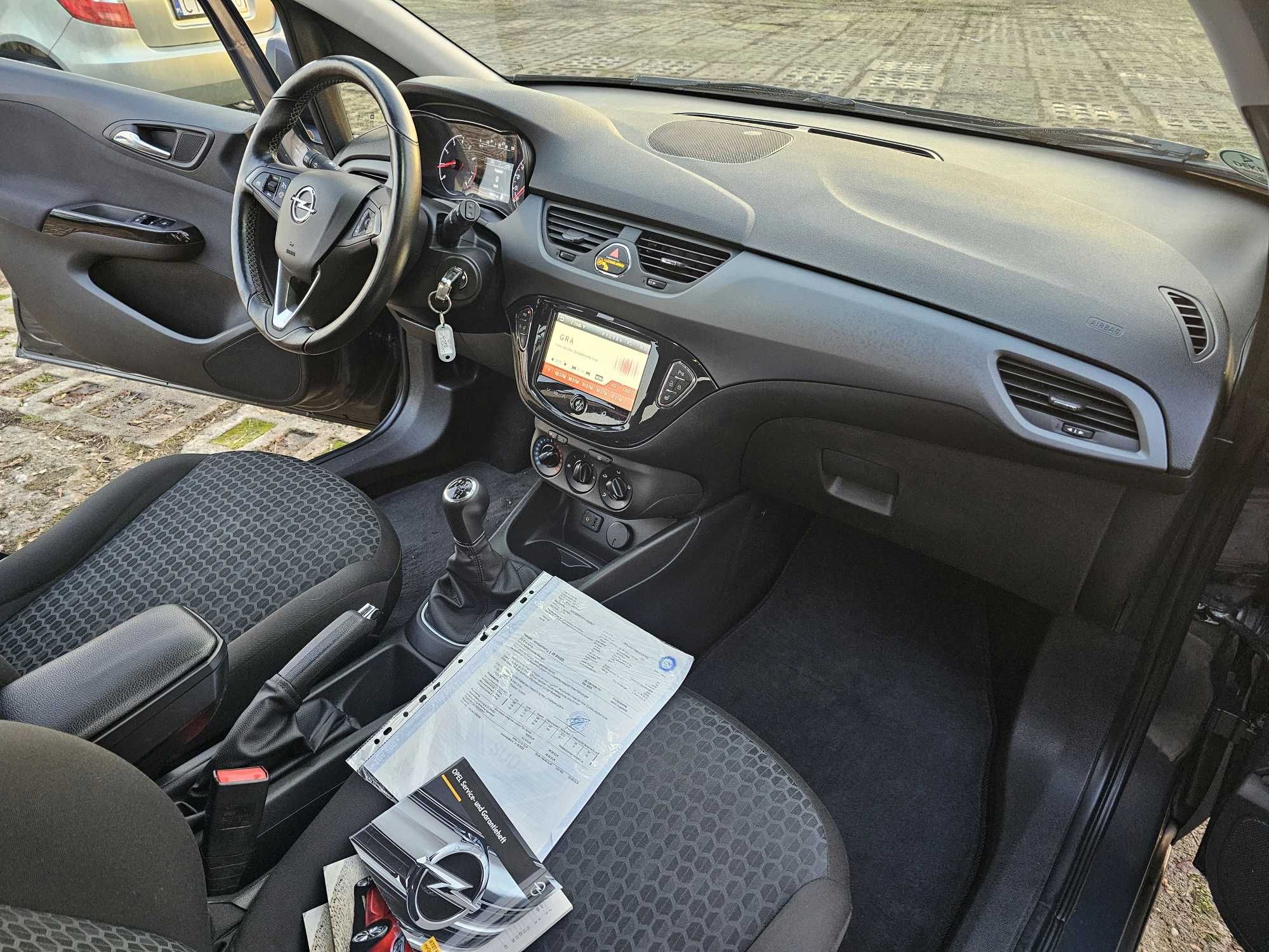 OPEL CORSA E 2015 r 1,0 T benz 90 kM 5d KLIMA zarejestrowan  151500 km