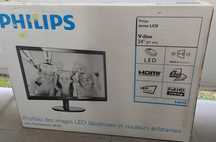 Monitor Philips 24" 246V5LHAB LED HDMI Głośniki komplet