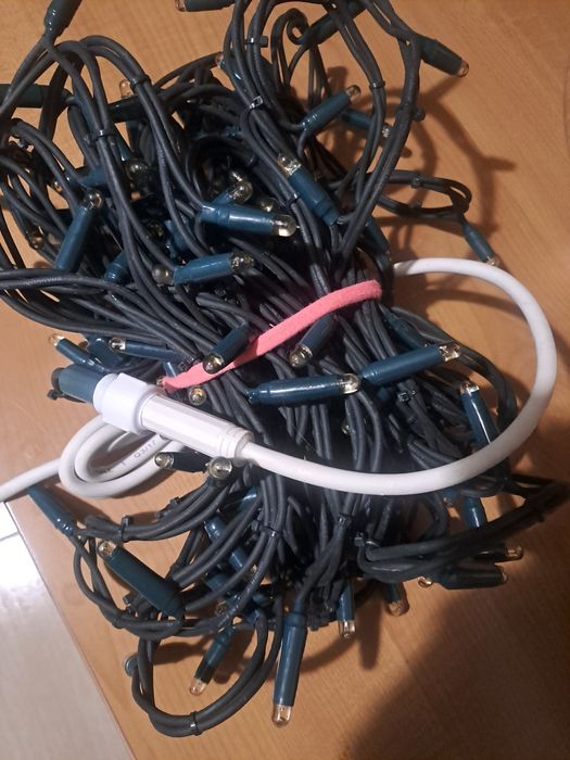 Luzes natal decoração