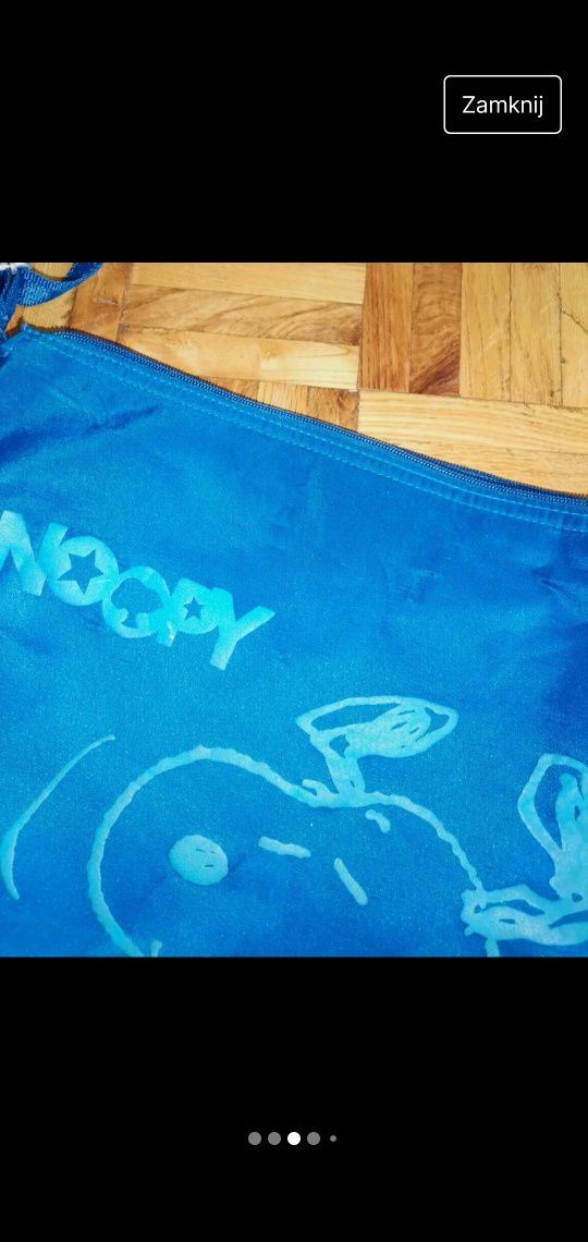 Snoopy torebka duża na ramię by Schulz retro