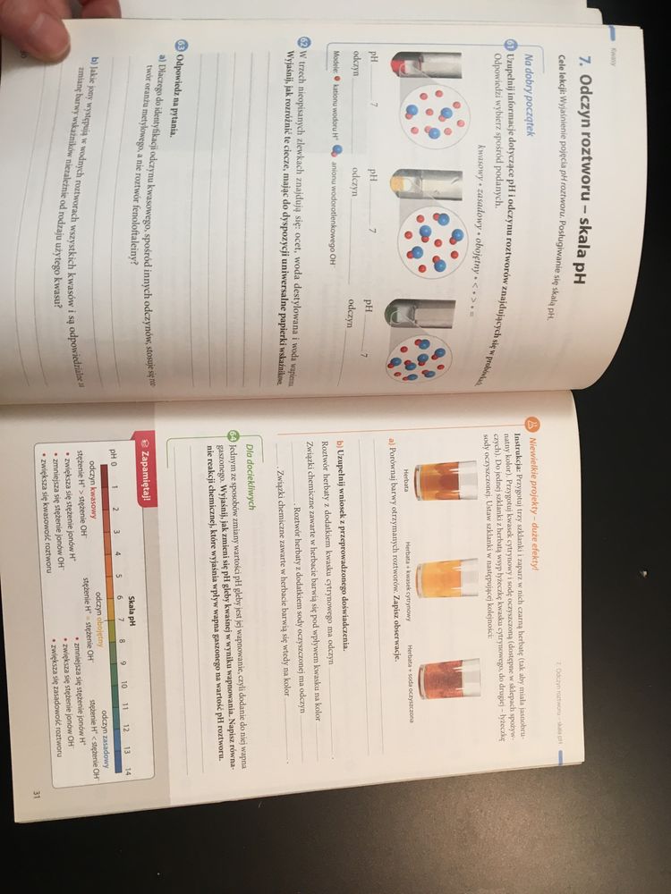 Zeszyt ćwiczeń do chemii kl 8 Nowa Era