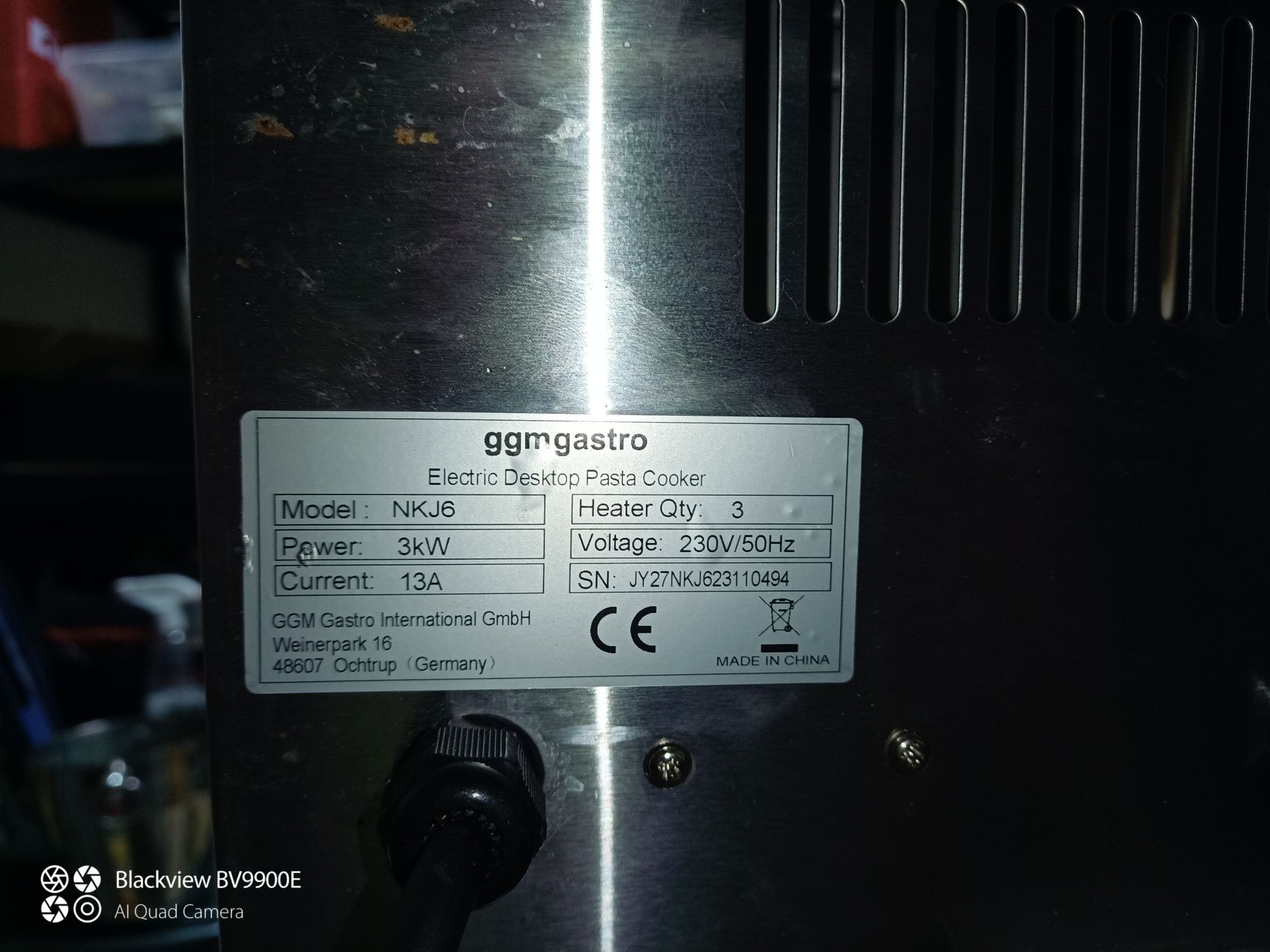 Cozedore de massa eletrico