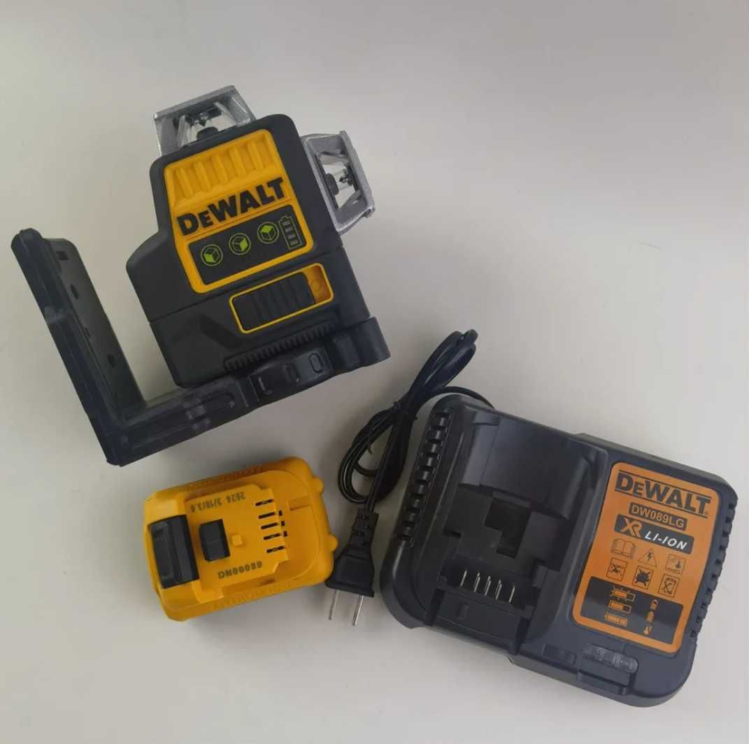 Laser samopoziomujący  360° 10,8V zielony DeWalt DCE089