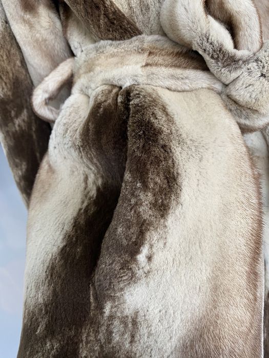 Неймовна фірмова шуба норкова з соболем італія 46/48